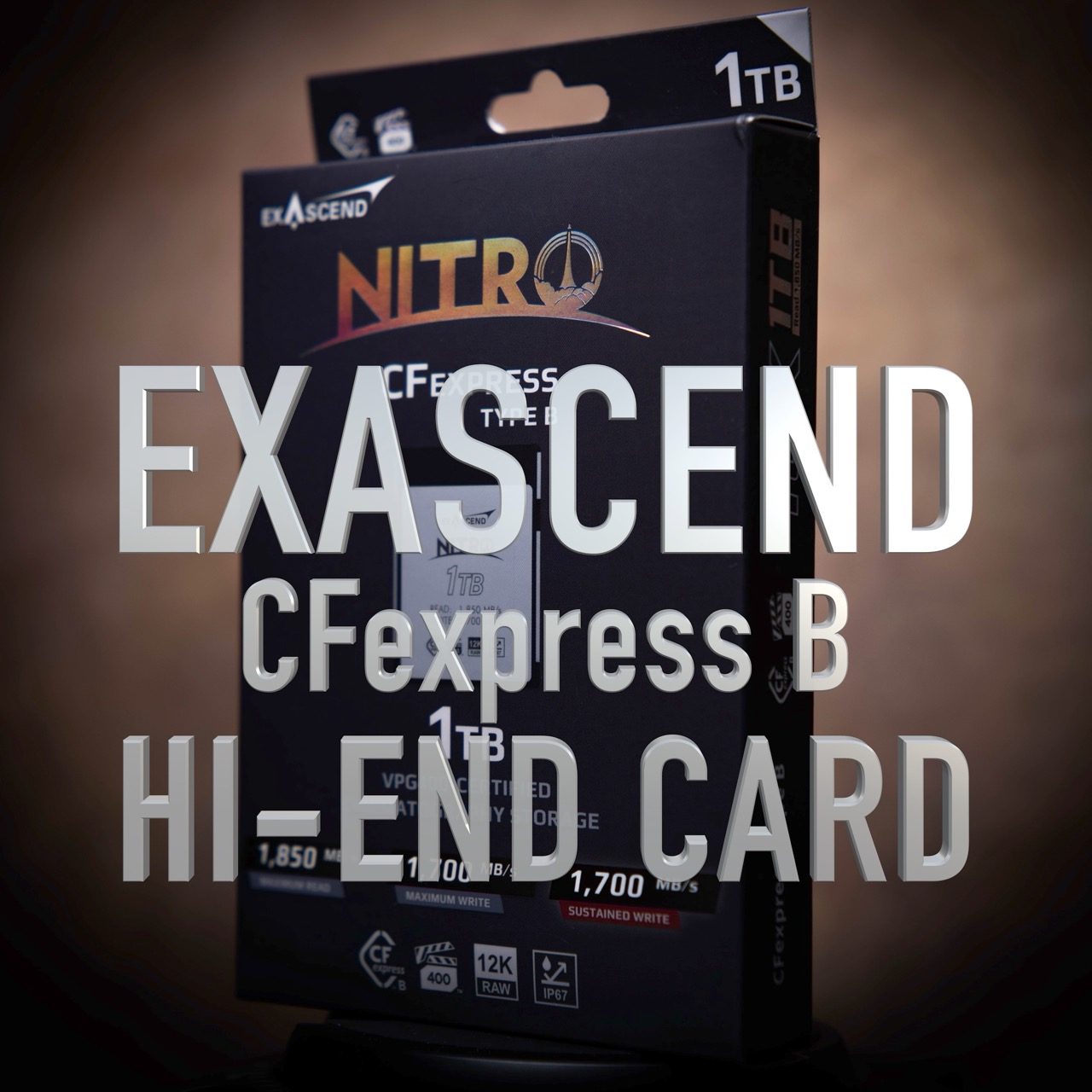 EXASCEND – Najwyższej klasy karty CFexpress B!